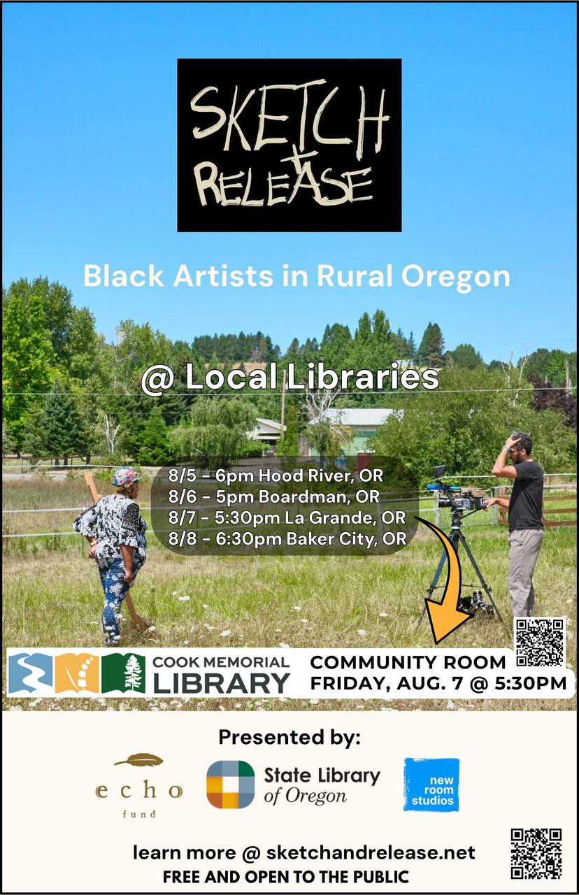Sketch and Release: Black Artists in Rural Oregon tour coming to La Grande
