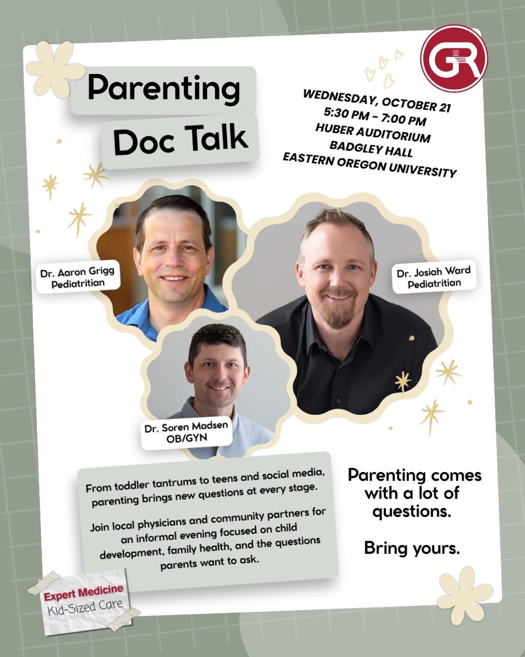 Parenting Doc Talk — Oct. 21