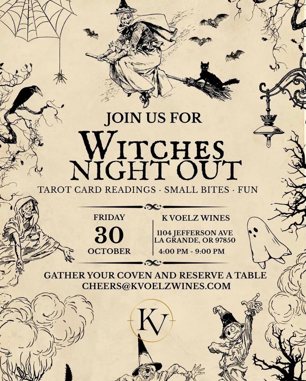 Witches Night Out — Oct. 30