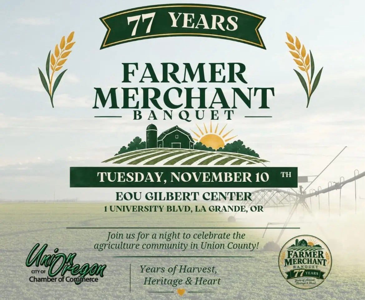 77th Farmer Merchant Banquet — Nov. 10