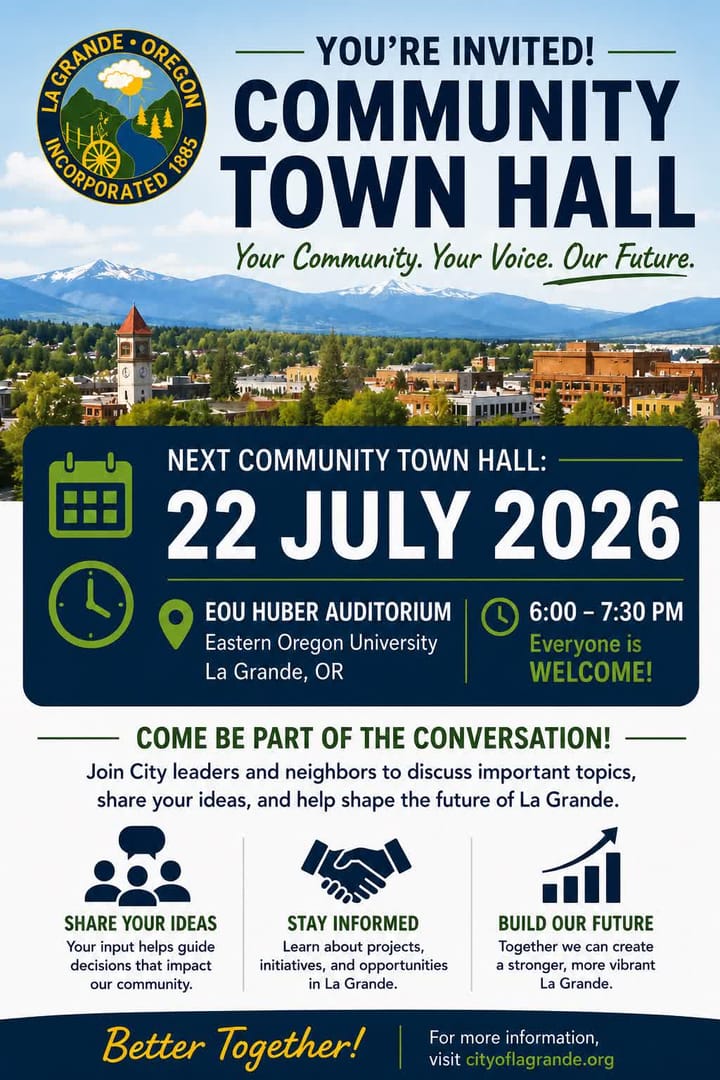 Community Town Hall – July 22, 2026